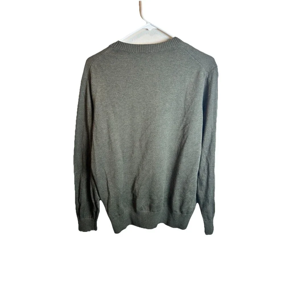 Set Of 2 Everlane Organic Cotton Blend Blue Green Sweaters Size M
